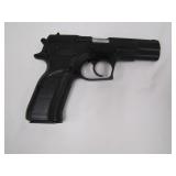 4.5in brl, 16 rd magazine