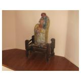 another large Native American pottery