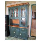 painted china hutch
