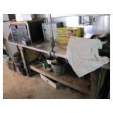 views of steel work benches>>