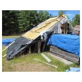 24 homemade 26ft long 9ft tall trusses> 