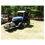 built on an old Ford chassis>