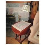 small dropleaf living room table