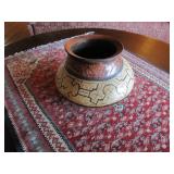 Shipibo clay pot