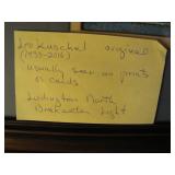 information found on back