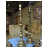 brass floor stand candle sticks
