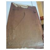 early untouched back paper