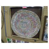 chewing gum wrapper folded chain>>