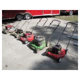 5 walk behind mowers