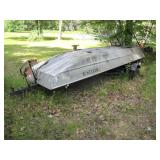 alum flat bottom boat