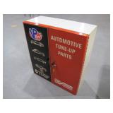 vintage tune up shop cabinet