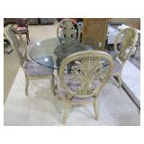 Art Van Tabitha style glass top>