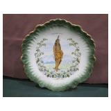 Round Oak Stoves advertising plate>>