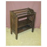 small mission oak bookshelf >