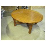 mission oak style coffee table>