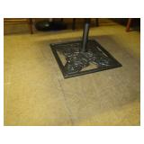 on an iron base, neat!
