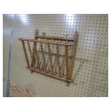 folding magazine rack