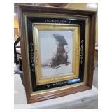 victorian era frame with >