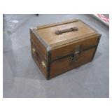 small child size steamer trunk>