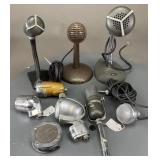 LOT of 9 Miscellaneous Microphones