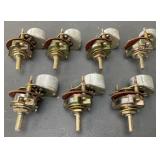 (7) Collins On/Off Oak Switches, NOS, KWM-2