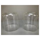 Two 3-500Z Tube Chimneys