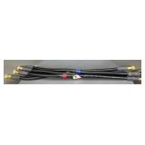 (4) 28" Andrew LDF4-50A 1/2" Heliax Patch Cab