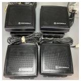 Four Motorola HSN431B Speakers