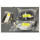 Three Heil Adapter Cables for Yaesu