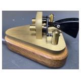 Vibroplex Brass Racer Iambic Paddle