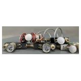 5 Dow Key Relays, 12V, 24V, 115V