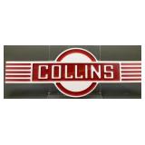 Collins Resin Winged Emblem Sign
