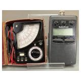 Midland Multimeter + Radio Shack Freq Counter