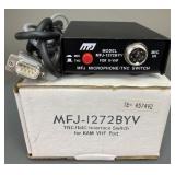 MFJ-1273BYV TNC/MIC Interface Switch NIB