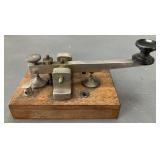 Unmarked German Style Straight Key