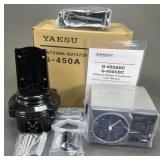 Yaesu G-450A Rotator, Controller + 75 ft Cable
