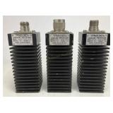 Three Termaline 8085 Dummy Loads