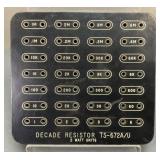 Decade Resistor TS-672A/U