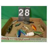 Fishing Lures With 2 Blue/Green Lures