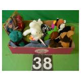 Flat With 11 Beanie Babies