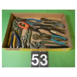 Flat With Assorted Pliers