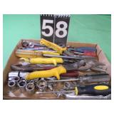 Flat With Screwdrivers & Tin Snips