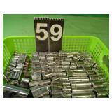 Green Basket With Sockets