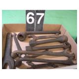 Flat Of Old Wrenches