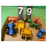 Flat Of Farm Equipment Ertl & John Deere