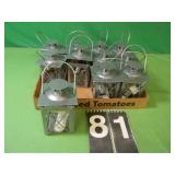 11 Battery Operated Lantern Lights 3 1/2" Tall