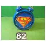 Superman Alarm Clock Works