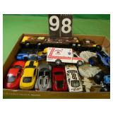 Flat Of Toy Cars