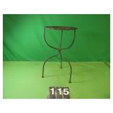 Wrought Iron Table 18" X 10"