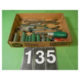 Flat Of Wrenches & Sockets Craftsman